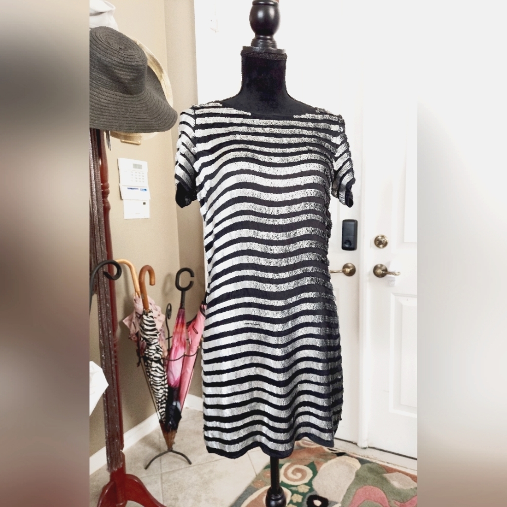 French Connection Serpent Sequin Mini Dress